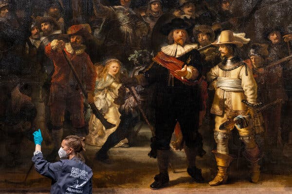 The Night Watch Restoration Efforts